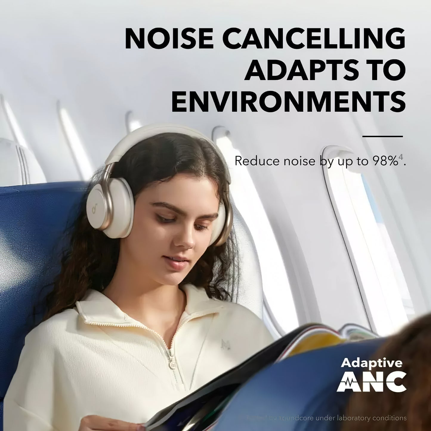 Bluetooth Handsfree Bluetooth Anker SoundCore Space On, Multipoint, A2DP, ANC, White A3035G21 
