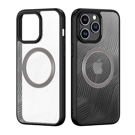 MagSafe Case for Apple iPhone 15 Pro Max, DUX DUCIS, Aimo Mag, Black 
